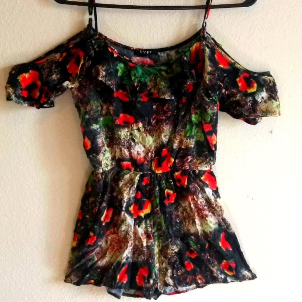 Hype Floral Romper
